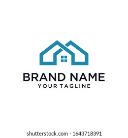 Home Template Logo Design Vector Stock Vector (Royalty Free) 1643718391 ...