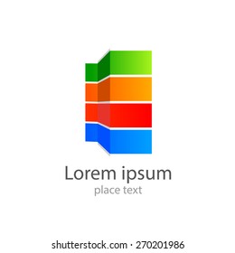 Home - template for the logo: real estate, housing, registration, etc..