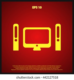 home theater icon