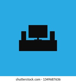 home theater icon vector