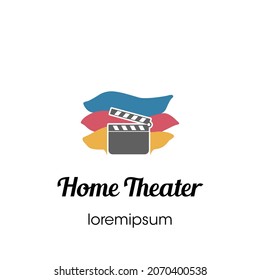 Home Theater Logo Or Symbol Template Design