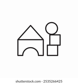 home toy icon sign vector