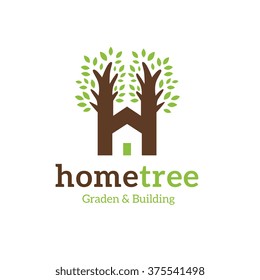 Logotipo de los servicios de jardín y construcción