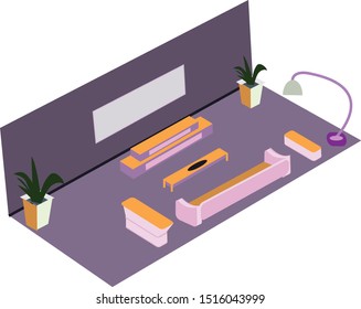 home tv icon and vector to work your design image