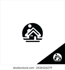 Home Unique home logo icon. Home vector illustration symbol.