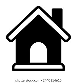 Home user interface icon illustration