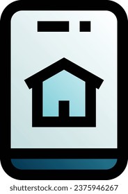 home vector design icon for download. Eps