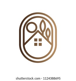 home vector design for logo