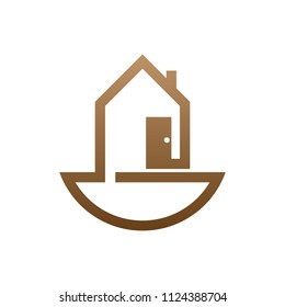 home vector design for logo