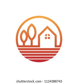 home vector design for logo