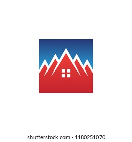 Home vector design for logo