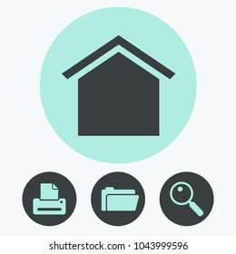 Home vector icon
