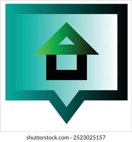 Startseite, Vektorsymbol. Zu Hause. Home-Symbol