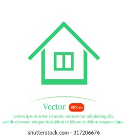 Home vector icon.