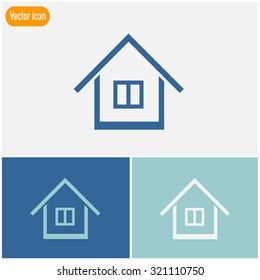 Home vector icon.