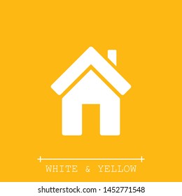 Home vector icon to be used in web applications, mobile applications and print media. Home page. A sign of home. A symbol of a house.