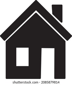 Home vector icon to be used in web applications, mobile applications and print media..eps