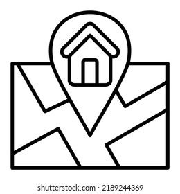 Icono de vector de inicio. Se puede usar para imprimir, móviles y aplicaciones web.