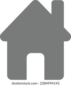 Icono de vector de inicio. Se puede usar para imprimir, móviles y aplicaciones web.