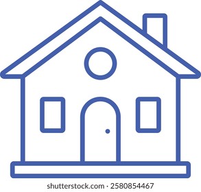 Home vector icon. Can be used for printing, mobile and web applications.