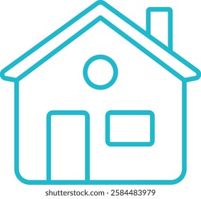 Home vector icon. Can be used for printing, mobile and web applications.