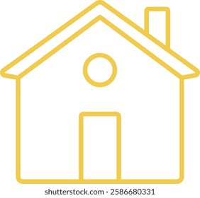 Home vector icon. Can be used for printing, mobile and web applications.