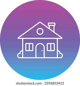 Home vector icon. Can be used for printing, mobile and web applications.