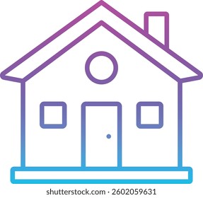Home vector icon. Can be used for printing, mobile and web applications.