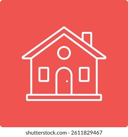 Home vector icon. Can be used for printing, mobile and web applications.
