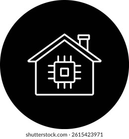 Home vector icon. Can be used for printing, mobile and web applications.