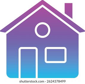 Home vector icon. Can be used for printing, mobile and web applications.
