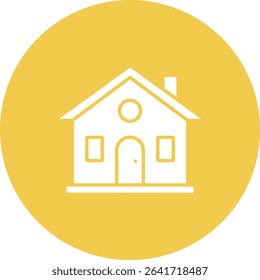 Home vector icon. Can be used for printing, mobile and web applications.