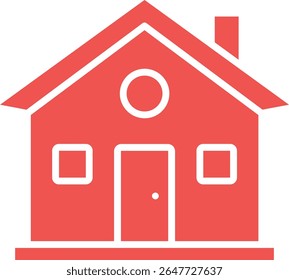 Icono de Vector casero. Se puede utilizar para aplicaciones de impresión, móviles y de Web.