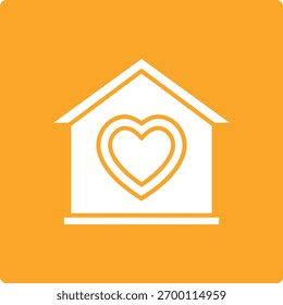 Icono de Vector casero. Se puede utilizar para aplicaciones de impresión, móviles y de Web.