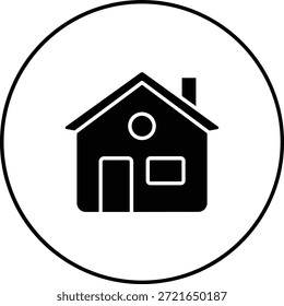 Icono de Vector casero. Se puede utilizar para aplicaciones de impresión, móviles y de Web.