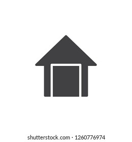 Home vector icon. filled flat sign for mobile concept and web design. House simple solid icon. Symbol, logo illustration. Pixel perfect vector graphics