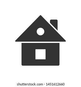 Home vector icon. filled flat sign for mobile concept and web design. House, homepage glyph icon. Symbol, logo illustration. Vector graphics