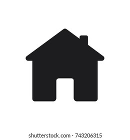 home vector icon, house vector icon 