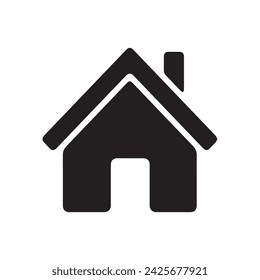 Icono del vector del hogar, casa y gráfico