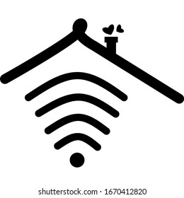 Home vector icon. House icon symbol. Modern infographic icon for web, mobile apps and ui design.