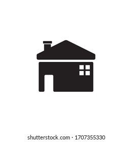 Plantilla de diseño de ilustración de icono de Home Vector