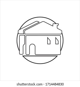 Home Vector icon illustration design template