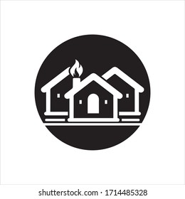 Home Vector icon illustration design template