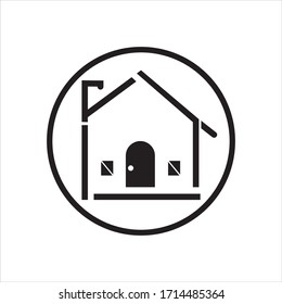 Home Vector icon illustration design template