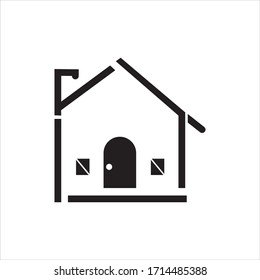 Home Vector icon illustration design template