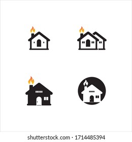 Plantilla de diseño de ilustración de icono de Home Vector