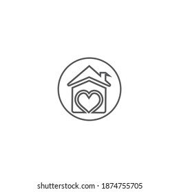 Home Vector icon illustration design template