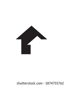 Plantilla de diseño de ilustración de icono de Home Vector