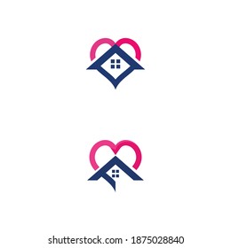 Home Vector icon illustration design template