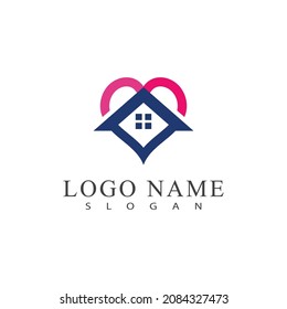 Home Vector icon illustration design template